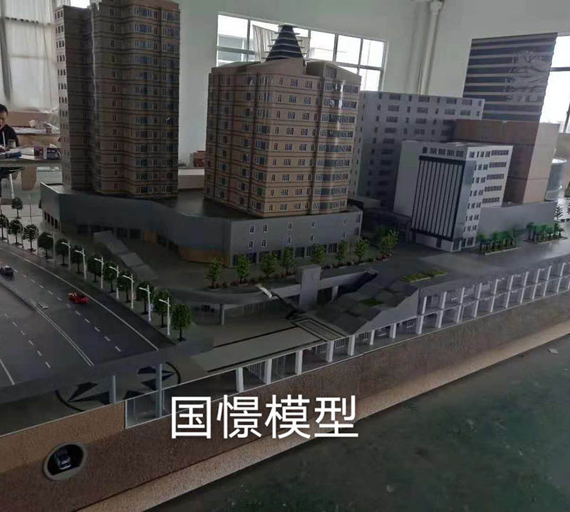 玛沁县建筑模型