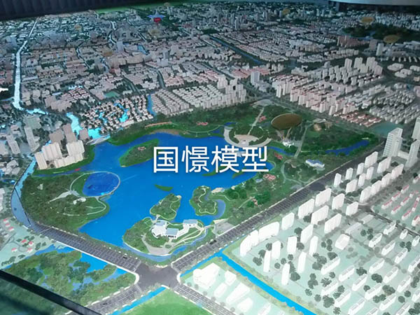 玛沁县建筑模型