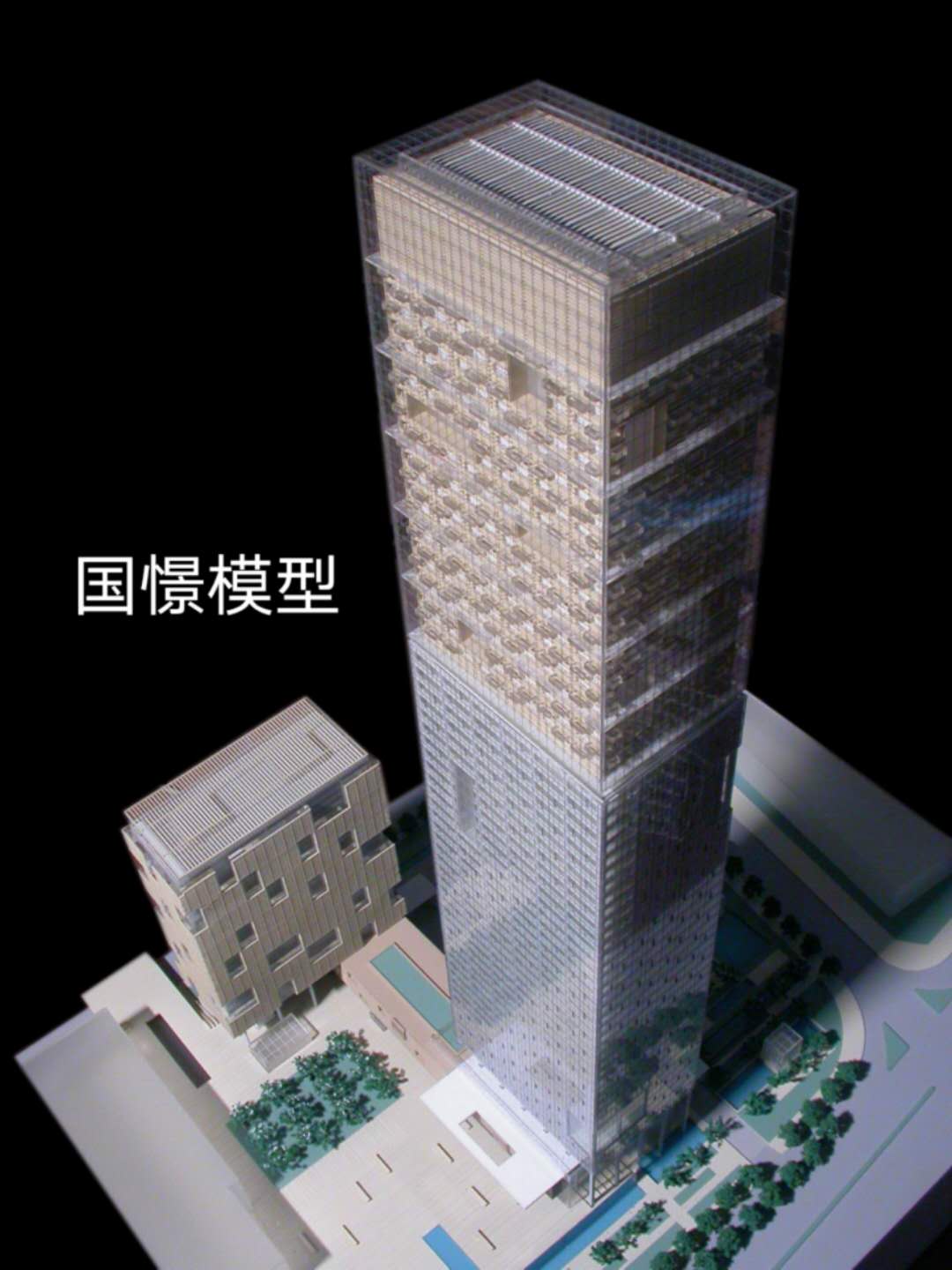 玛沁县建筑模型