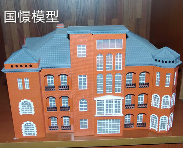 玛沁县建筑模型