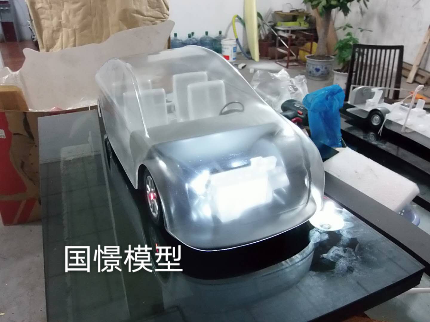 玛沁县透明车模型
